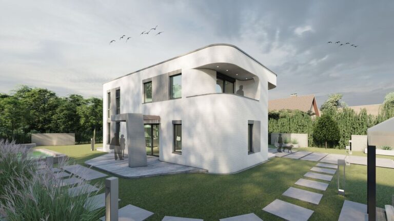 ALMANYA�DAKİ İLK 3B YAZICI ÇIKTISI EV, ALLPLAN DESTEĞİYLE
